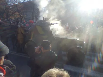 Mała wpadka na paradzie