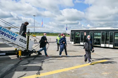 Kibice Man Utd i Villarreal przyjechali do Gdańska 