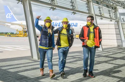 Kibice Man Utd i Villarreal przyjechali do Gdańska 