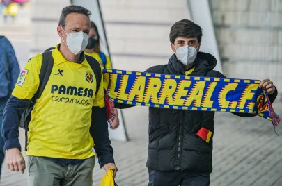 Kibice Man Utd i Villarreal przyjechali do Gdańska 