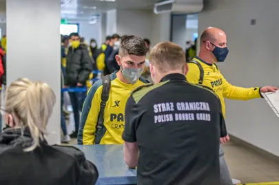 Kibice Man Utd i Villarreal przyjechali do Gdańska 