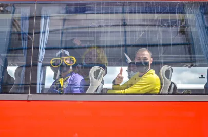 Kibice Man Utd i Villarreal przyjechali do Gdańska 