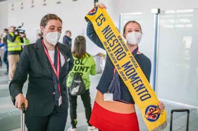 Kibice Man Utd i Villarreal przyjechali do Gdańska 