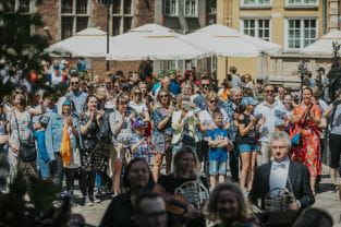 Pierwszy w historii flash mob Filharmonii Bałtyckiej