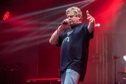 Koncert zespołu Kult na Placu Zebrań Ludowych w Gdańsku