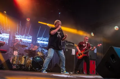 Koncert zespołu Kult na Placu Zebrań Ludowych w Gdańsku