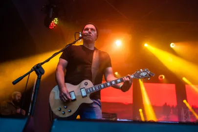 Koncert zespołu Kult na Placu Zebrań Ludowych w Gdańsku