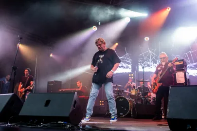 Koncert zespołu Kult na Placu Zebrań Ludowych w Gdańsku