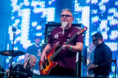 Koncert zespołu Kult na Placu Zebrań Ludowych w Gdańsku