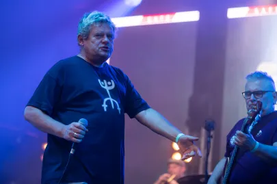 Koncert zespołu Kult na Placu Zebrań Ludowych w Gdańsku