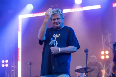 Koncert zespołu Kult na Placu Zebrań Ludowych w Gdańsku