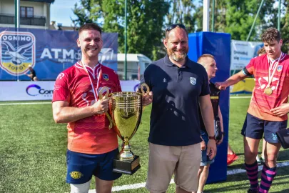 Finał Ekstraligi Rugby Ogniwo Sopot 19 - 15 Master Pharm Łódź 