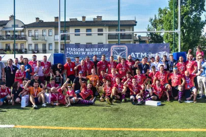 Finał Ekstraligi Rugby Ogniwo Sopot 19 - 15 Master Pharm Łódź 