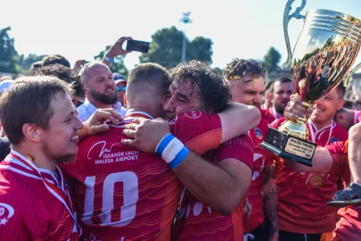 Finał Ekstraligi Rugby Ogniwo Sopot 19 - 15 Master Pharm Łódź 