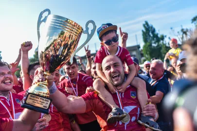 Finał Ekstraligi Rugby Ogniwo Sopot 19 - 15 Master Pharm Łódź 