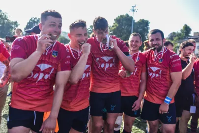 Finał Ekstraligi Rugby Ogniwo Sopot 19 - 15 Master Pharm Łódź 