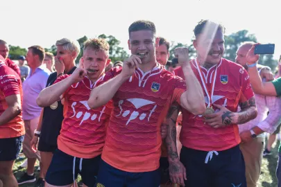Finał Ekstraligi Rugby Ogniwo Sopot 19 - 15 Master Pharm Łódź 