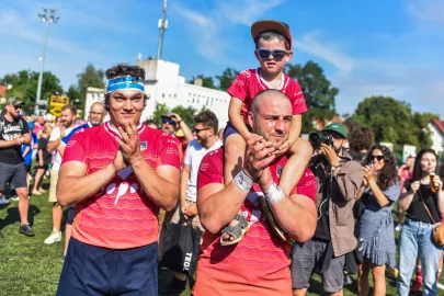 Finał Ekstraligi Rugby Ogniwo Sopot 19 - 15 Master Pharm Łódź 
