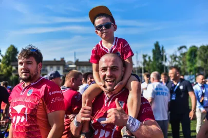 Finał Ekstraligi Rugby Ogniwo Sopot 19 - 15 Master Pharm Łódź 