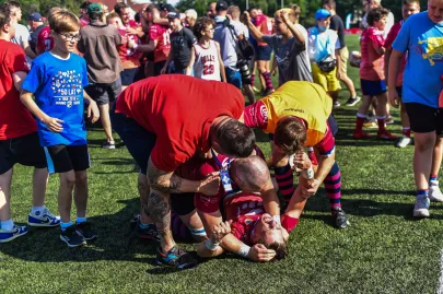 Finał Ekstraligi Rugby Ogniwo Sopot 19 - 15 Master Pharm Łódź 