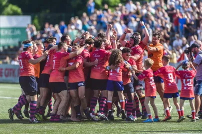 Finał Ekstraligi Rugby Ogniwo Sopot 19 - 15 Master Pharm Łódź 