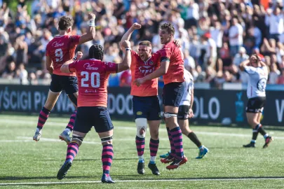 Finał Ekstraligi Rugby Ogniwo Sopot 19 - 15 Master Pharm Łódź 