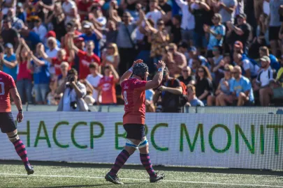 Finał Ekstraligi Rugby Ogniwo Sopot 19 - 15 Master Pharm Łódź 