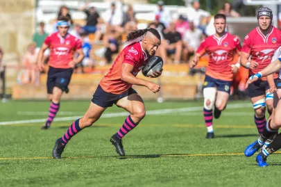 Finał Ekstraligi Rugby Ogniwo Sopot 19 - 15 Master Pharm Łódź 