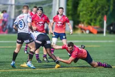 Finał Ekstraligi Rugby Ogniwo Sopot 19 - 15 Master Pharm Łódź 