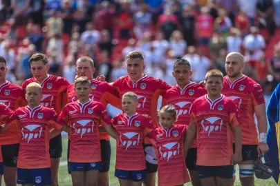 Finał Ekstraligi Rugby Ogniwo Sopot 19 - 15 Master Pharm Łódź 