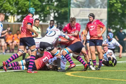 Finał Ekstraligi Rugby Ogniwo Sopot 19 - 15 Master Pharm Łódź 