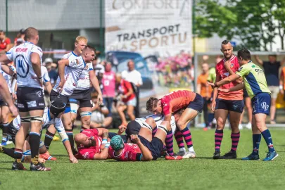 Finał Ekstraligi Rugby Ogniwo Sopot 19 - 15 Master Pharm Łódź 
