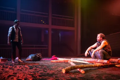 Spektakl Burza w Teatrze Szekspirowskim 