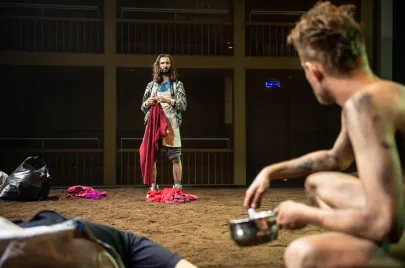 Spektakl Burza w Teatrze Szekspirowskim 
