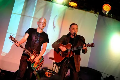 Robert Brylewski i Tomek Lipiński