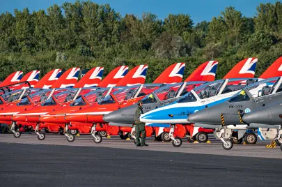 Pokazy lotnicze LOTOS Aerobaltic w Gdyni 