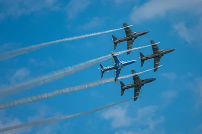 Pokazy lotnicze LOTOS Aerobaltic w Gdyni 
