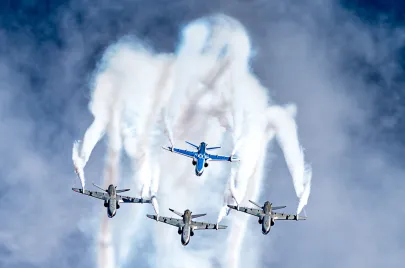 Pokazy lotnicze LOTOS Aerobaltic w Gdyni 
