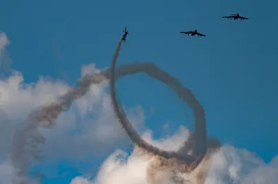 Pokazy lotnicze LOTOS Aerobaltic w Gdyni 