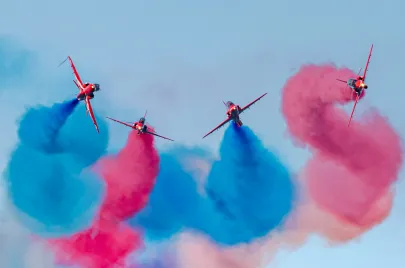 Pokazy lotnicze LOTOS Aerobaltic w Gdyni 