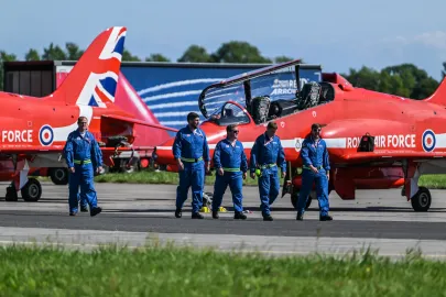 2. dzień LOTOS Gdynia Aerobaltic Airshow na lotnisku w Kosakowie