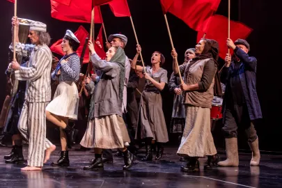 Próba medialna musicalu Mistrz i Małgorzata w Teatrze Muzycznym w Gdyni