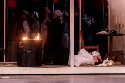 Próba medialna musicalu Mistrz i Małgorzata w Teatrze Muzycznym w Gdyni
