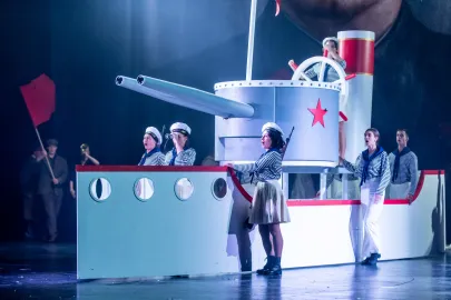 Próba medialna musicalu Mistrz i Małgorzata w Teatrze Muzycznym w Gdyni