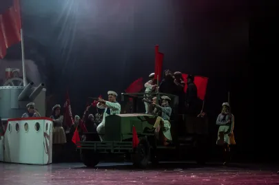 Próba medialna musicalu Mistrz i Małgorzata w Teatrze Muzycznym w Gdyni