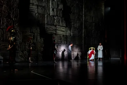 Próba medialna musicalu Mistrz i Małgorzata w Teatrze Muzycznym w Gdyni