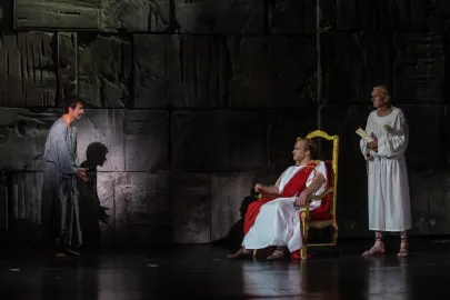 Próba medialna musicalu Mistrz i Małgorzata w Teatrze Muzycznym w Gdyni