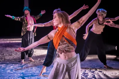 Próba medialna do spektaklu Mury Jerycha w Teatrze Muzycznym