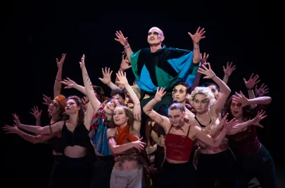 Próba medialna do spektaklu Mury Jerycha w Teatrze Muzycznym