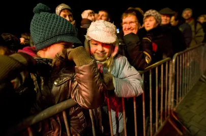 Gdynianie świętują nadejście Nowego 2012 Roku